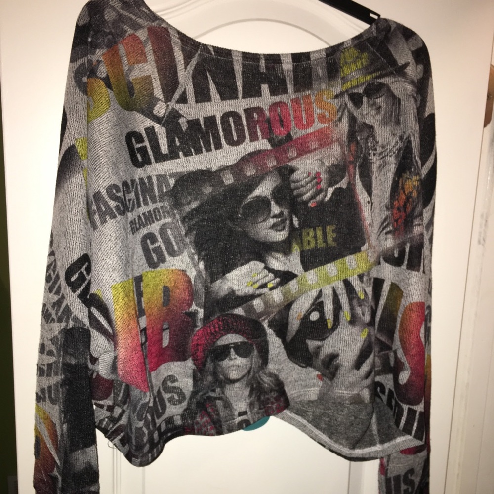 ‘Glamorous’ Long Sleeve Top ✨